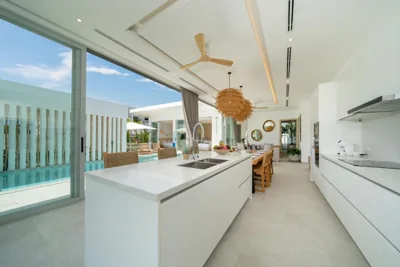 Tropical Brand New 4BR Pool Villa Mina, just 5 min Drive from Naiharn – Fotos 5