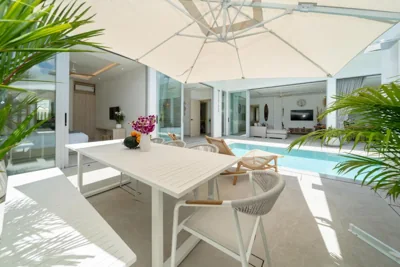Tropical Brand New 4BR Pool Villa Mina, just 5 min Drive from Naiharn – Fotos 13